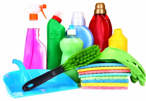 Putney cleaners reviewing safety procedures on site