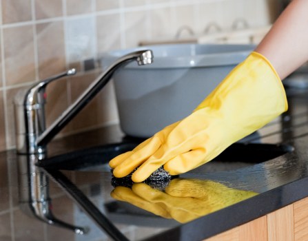 Putney cleaners working in a bright modern home