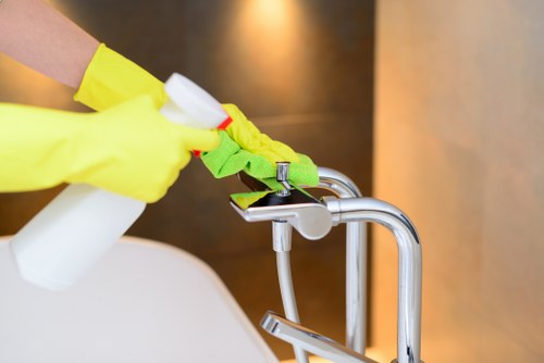Bathroom cleaning as part of one off cleaning in Putney
