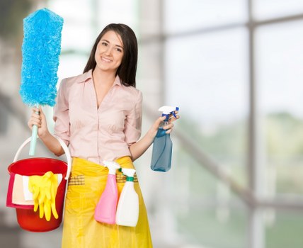 Professional post construction cleaning in a Putney property