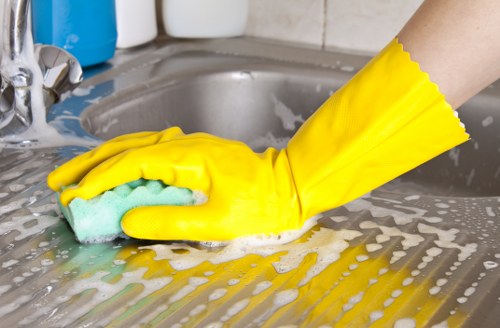 Professional Putney cleaning service in a kitchen