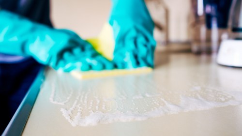 Specialist upholstery cleaning process for sofas and armchairs in Putney